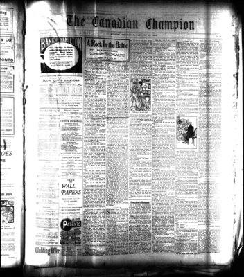 Canadian Champion (Milton, ON), 23 Jan 1908