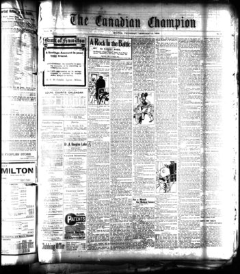 Canadian Champion (Milton, ON), 6 Feb 1908