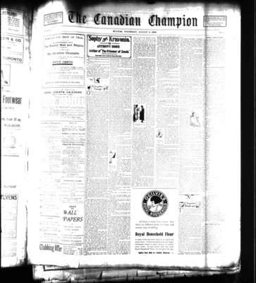 Canadian Champion (Milton, ON), 5 Aug 1909