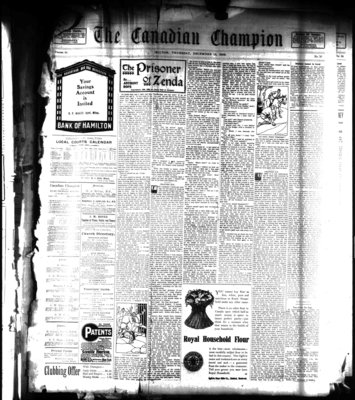 Canadian Champion (Milton, ON), 16 Dec 1909