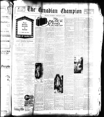 Canadian Champion (Milton, ON), 10 Feb 1910