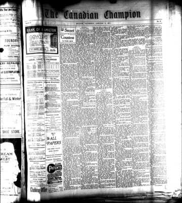 Canadian Champion (Milton, ON), 5 Jan 1911