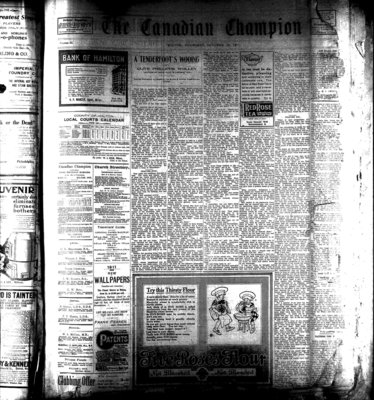 Canadian Champion (Milton, ON), 12 Oct 1911