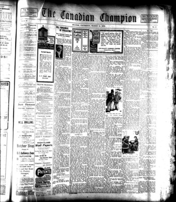 Canadian Champion (Milton, ON), 6 Mar 1913