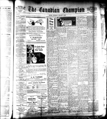 Canadian Champion (Milton, ON), 11 Jan 1917