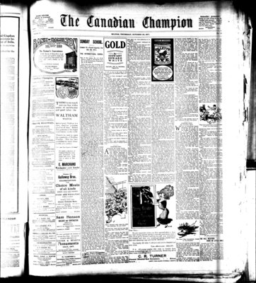 Canadian Champion (Milton, ON), 25 Oct 1917