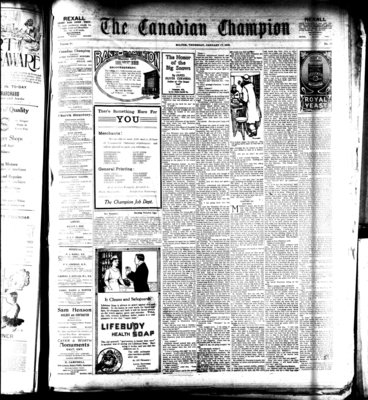 Canadian Champion (Milton, ON), 17 Jan 1918