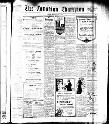 Canadian Champion (Milton, ON), 13 Jun 1918