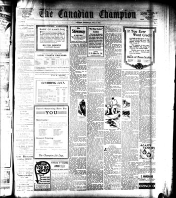 Canadian Champion (Milton, ON), 4 Jul 1918