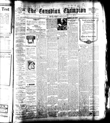 Canadian Champion (Milton, ON), 6 Feb 1919