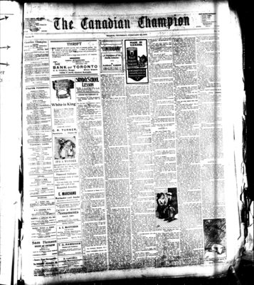 Canadian Champion (Milton, ON), 20 Feb 1919