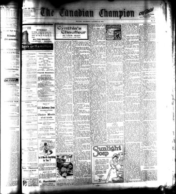 Canadian Champion (Milton, ON), 28 Oct 1915