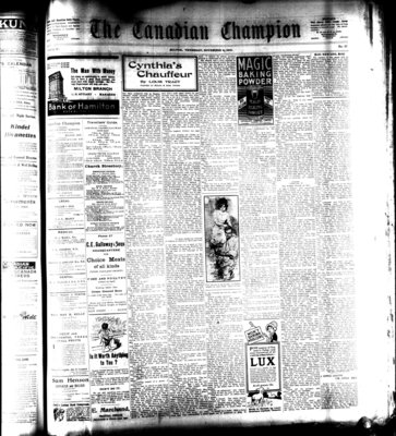 Canadian Champion (Milton, ON), 4 Nov 1915