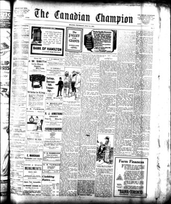 Canadian Champion (Milton, ON), 14 Jul 1921