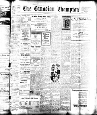 Canadian Champion (Milton, ON), 4 Jan 1923