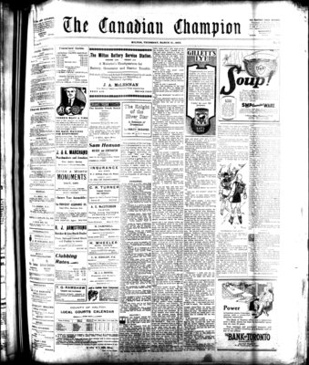 Canadian Champion (Milton, ON), 15 Mar 1923