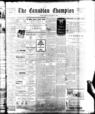 Canadian Champion (Milton, ON), 27 Sep 1923