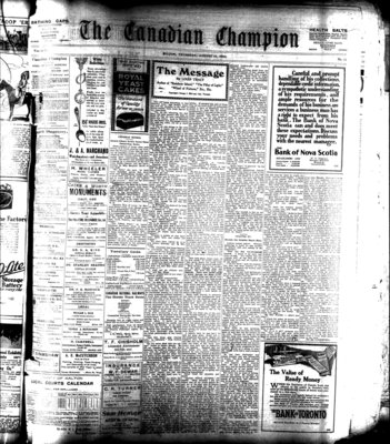 Canadian Champion (Milton, ON), 14 Aug 1924