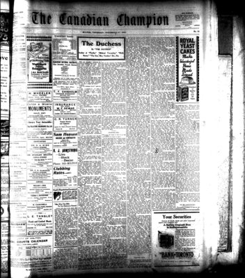 Canadian Champion (Milton, ON), 27 Nov 1924