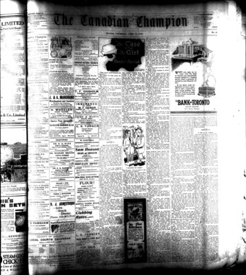 Canadian Champion (Milton, ON), 16 Apr 1925