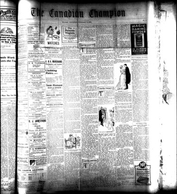 Canadian Champion (Milton, ON), 4 Feb 1926