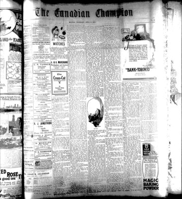 Canadian Champion (Milton, ON), 8 Apr 1926