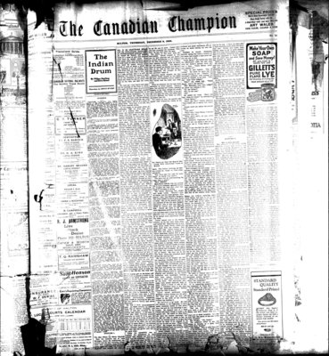 Canadian Champion (Milton, ON), 9 Dec 1926