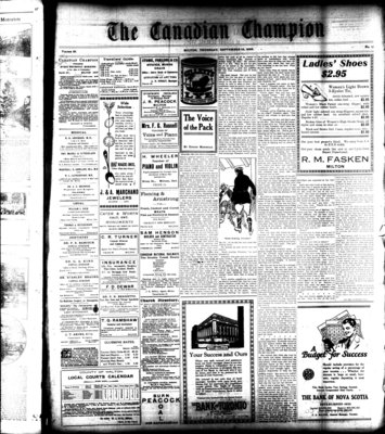 Canadian Champion (Milton, ON), 13 Sep 1928