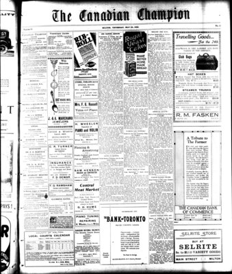 Canadian Champion (Milton, ON), 23 May 1929