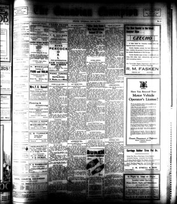 Canadian Champion (Milton, ON), 15 May 1930