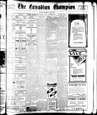 Canadian Champion (Milton, ON), 5 Jun 1930