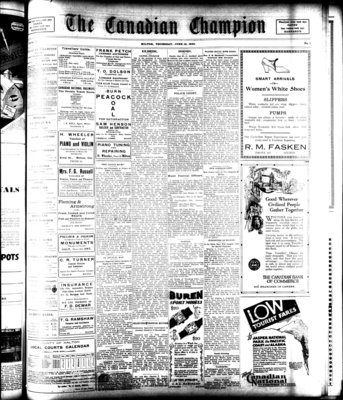 Canadian Champion (Milton, ON), 12 Jun 1930