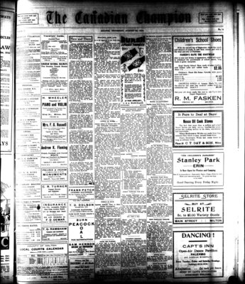 Canadian Champion (Milton, ON), 28 Aug 1930