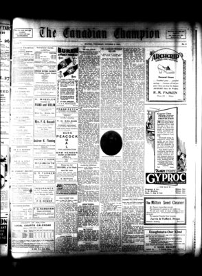 Canadian Champion (Milton, ON), 2 Oct 1930