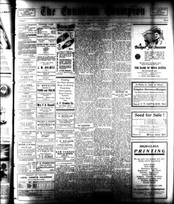 Canadian Champion (Milton, ON), 26 Mar 1931