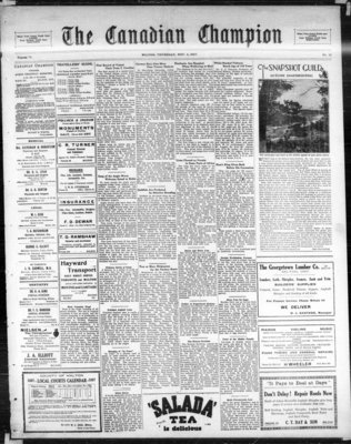 Canadian Champion (Milton, ON), 4 Nov 1937