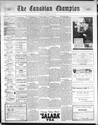 Canadian Champion (Milton, ON), 20 Jan 1938