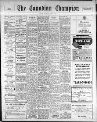 Canadian Champion (Milton, ON), 23 Jun 1938