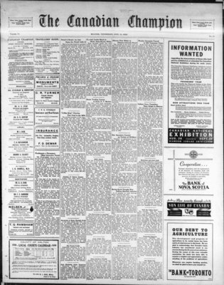 Canadian Champion (Milton, ON), 11 Aug 1938