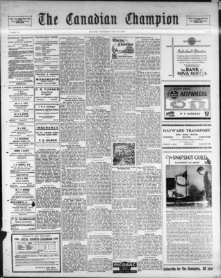 Canadian Champion (Milton, ON), 22 Dec 1938