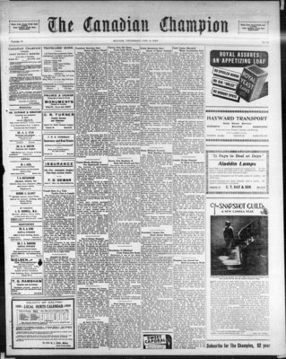 Canadian Champion (Milton, ON), 5 Jan 1939