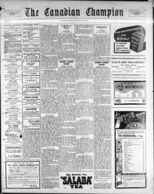 Canadian Champion (Milton, ON), 23 Mar 1939