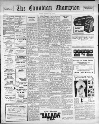 Canadian Champion (Milton, ON), 11 May 1939