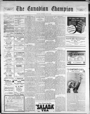 Canadian Champion (Milton, ON), 8 Jun 1939