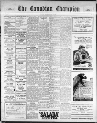 Canadian Champion (Milton, ON), 27 Jul 1939