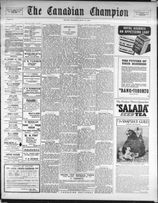 Canadian Champion (Milton, ON), 21 Sep 1939