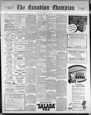 Canadian Champion (Milton, ON), 16 Nov 1939