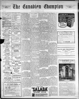 Canadian Champion (Milton, ON), 21 Dec 1939