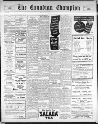 Canadian Champion (Milton, ON), 21 Mar 1940