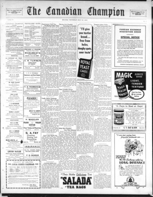 Canadian Champion (Milton, ON), 30 May 1940